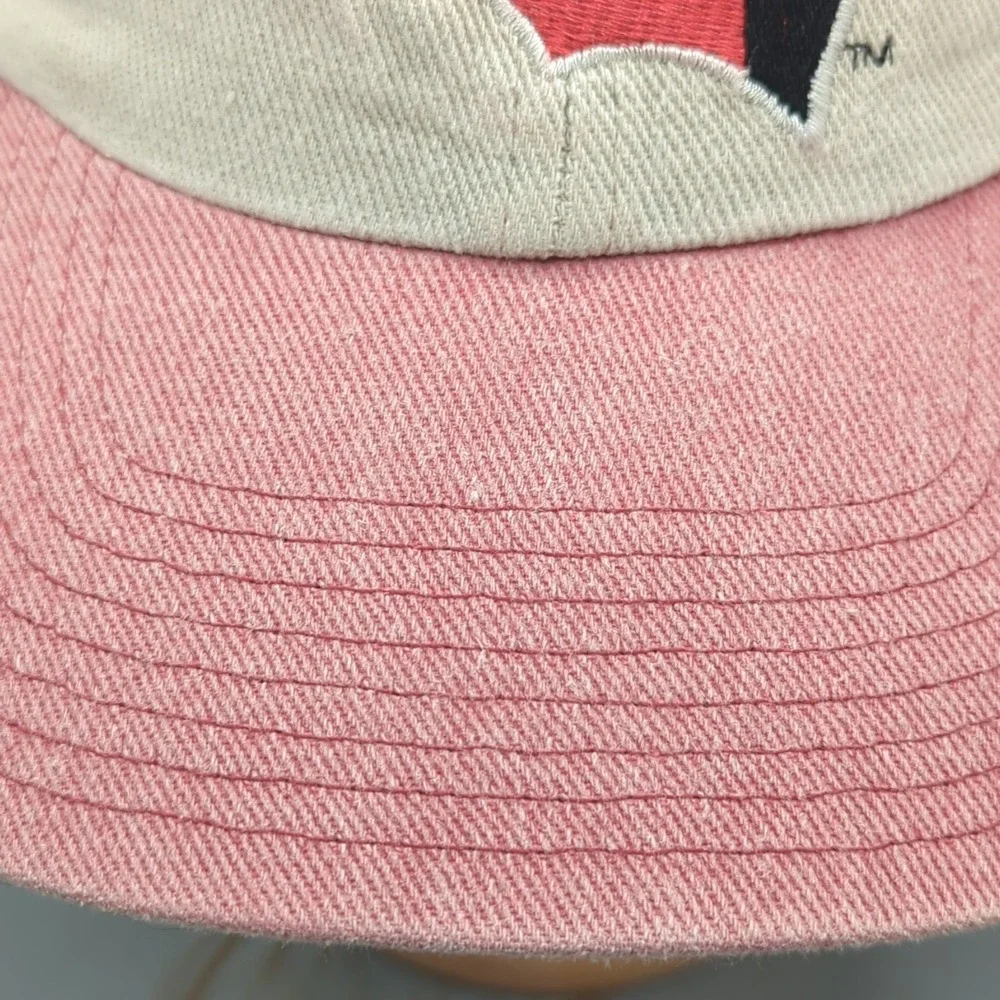 Vintage 90s Arizona Cardinals NFL Strapback Hat Cap Eastport OSFA Faded